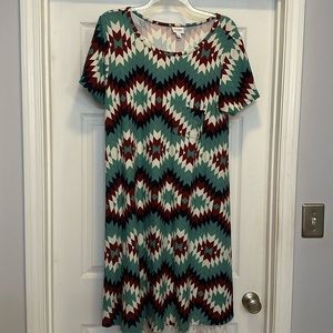 EUC Lularoe Carly dress